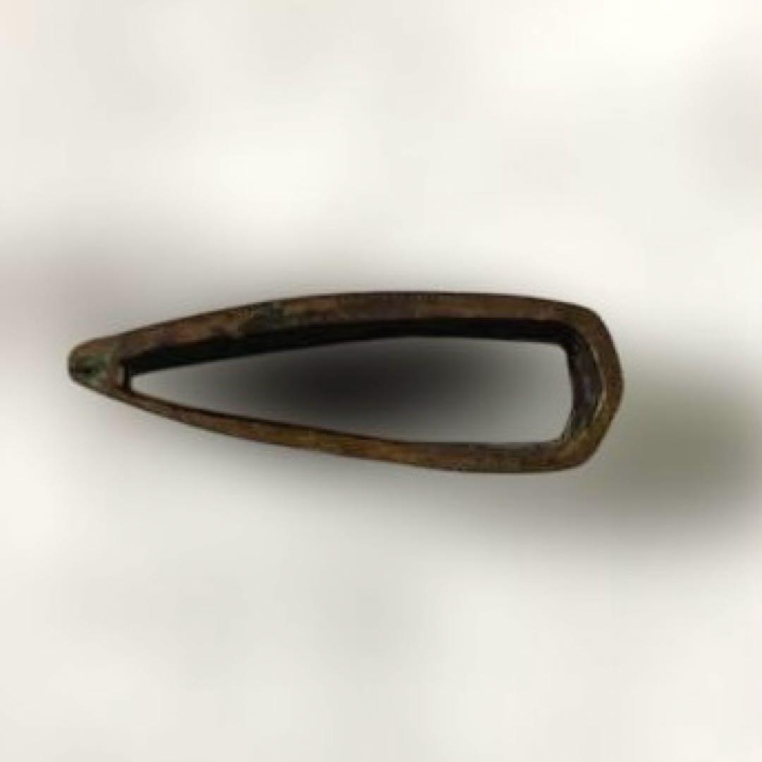 B-60 鎺　はばき　3個セット　武具　刀装具　時代物　骨董品　美術品　工芸品