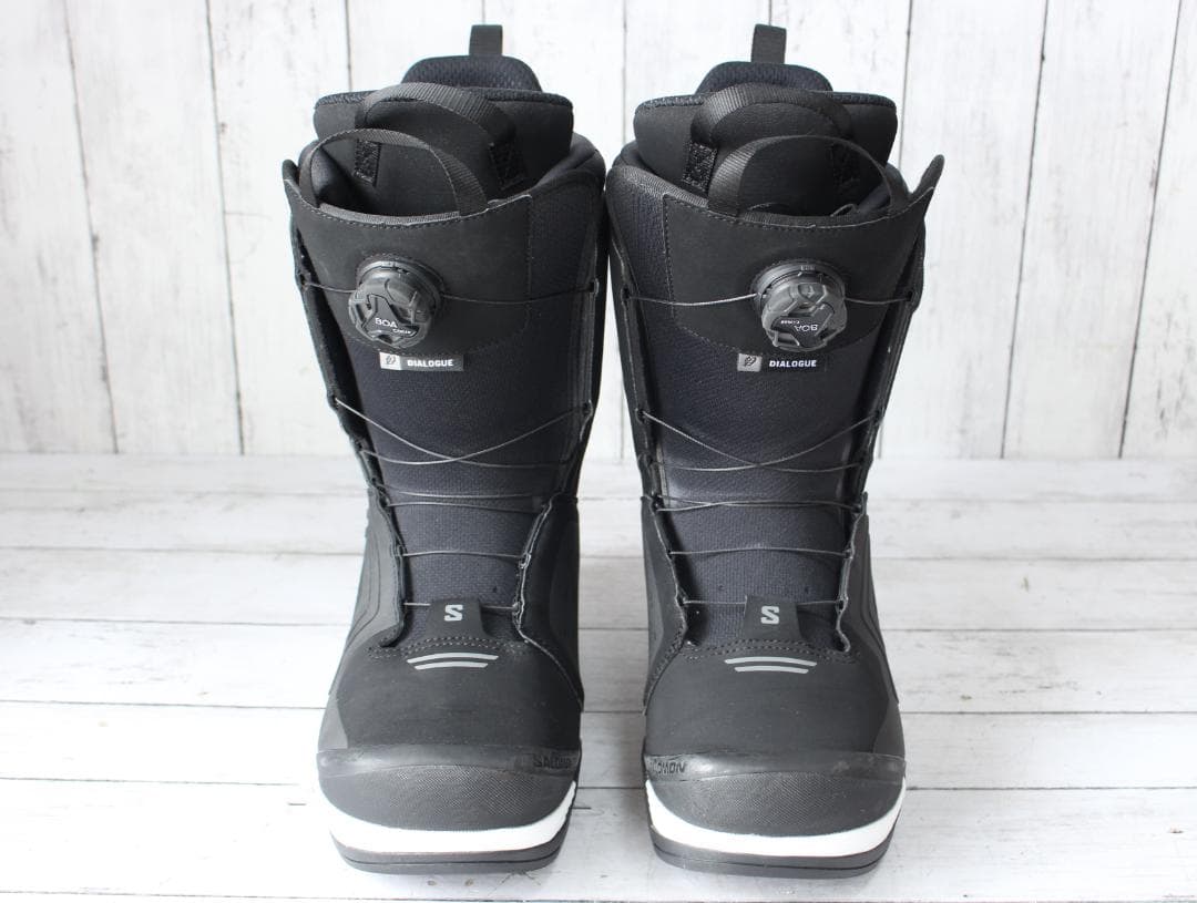 美品 サロモン DIALOGUE DUAL BOA WIDE 27.5cm