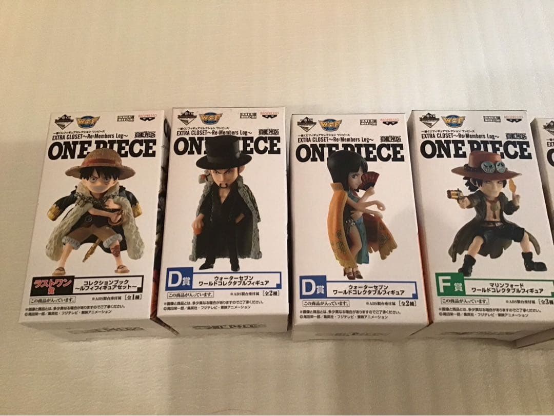 ワンピースワールドコレクタブルフィギュア一番くじラストワン賞