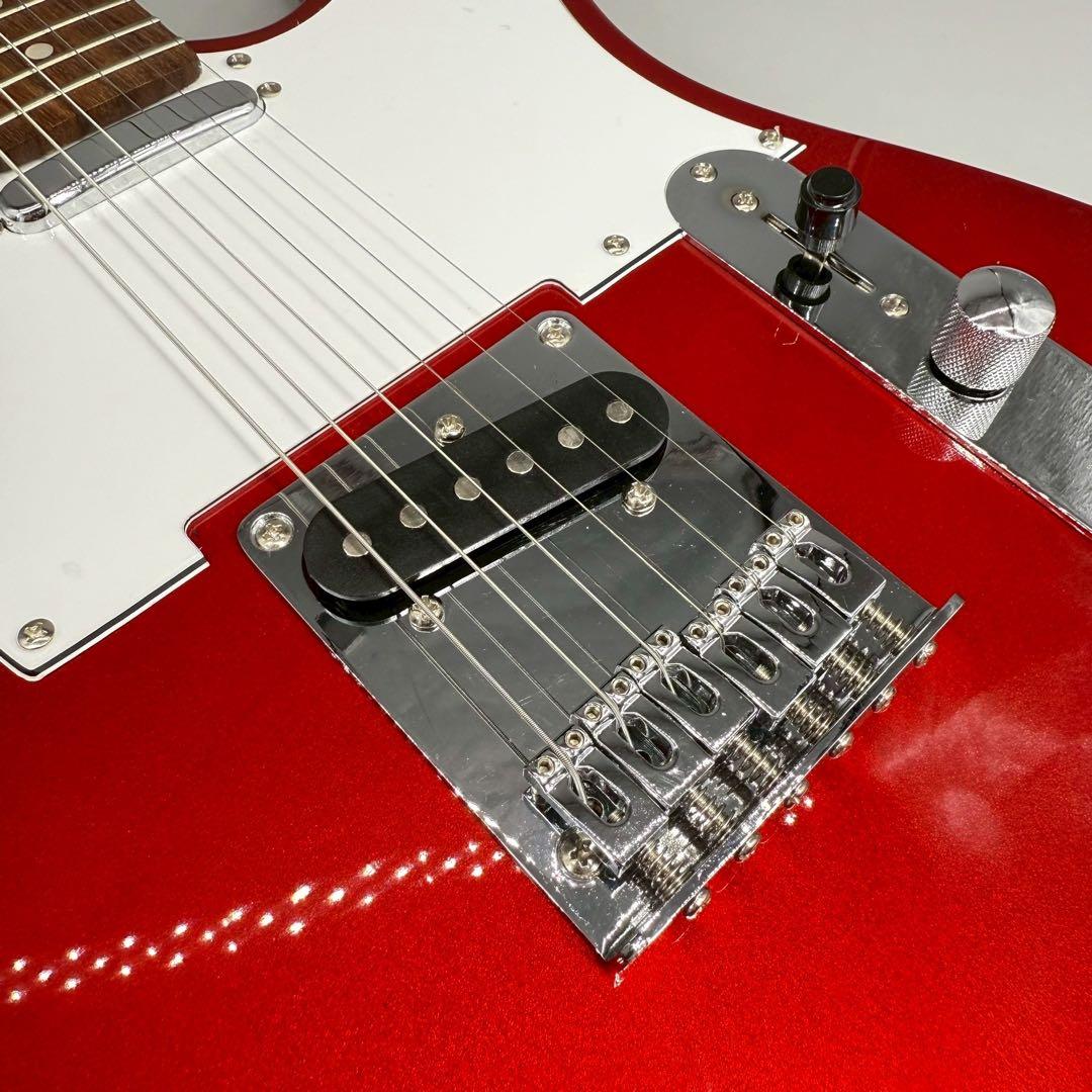 テレキャスター　fender ヘッド　メーカー不明　レッド