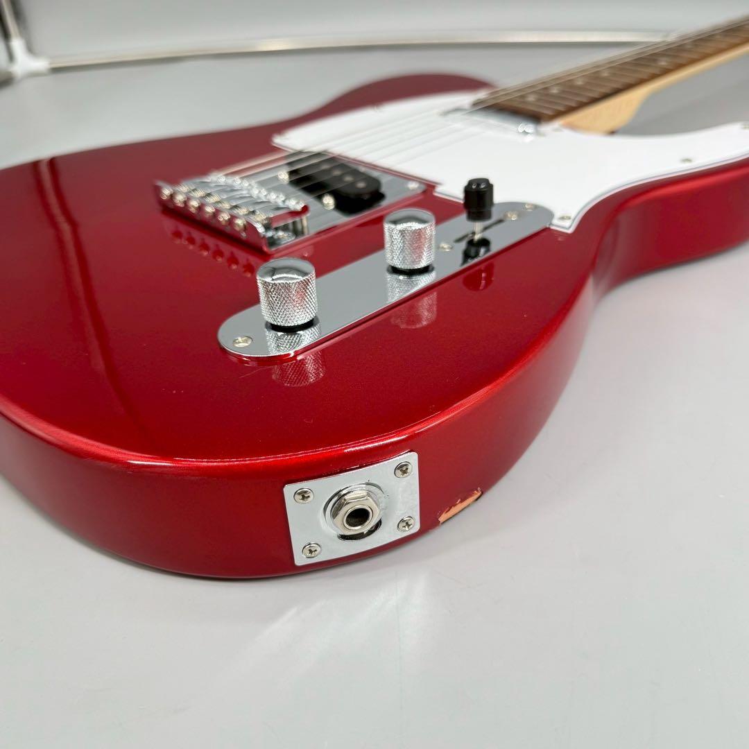 テレキャスター　fender ヘッド　メーカー不明　レッド