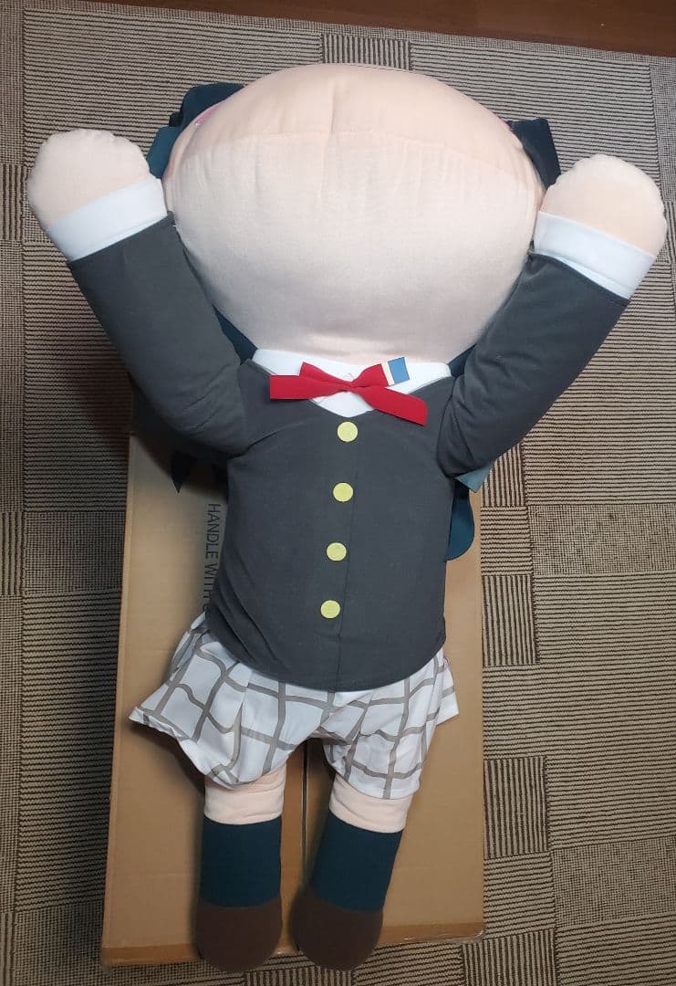 テラジャンボ　優木せつ菜ちゃん　ラブライブ！虹ヶ咲　寝そべりぬいぐるみ