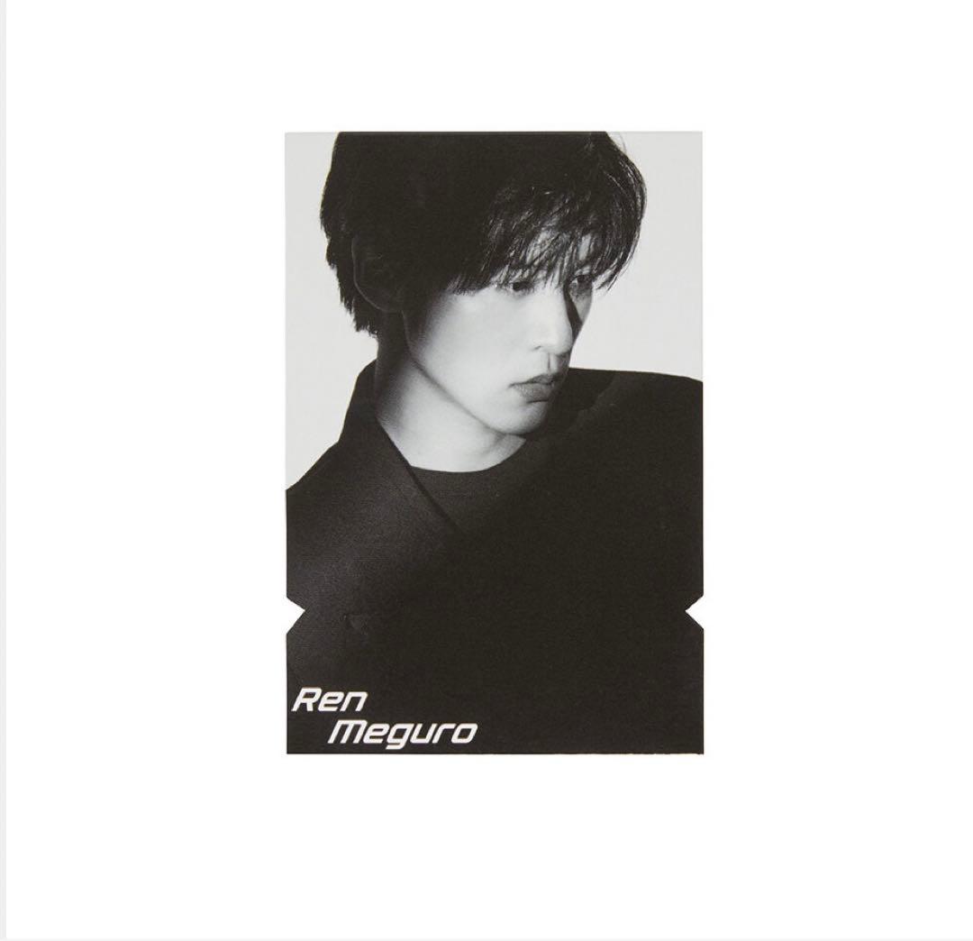 ペンライト、目黒蓮うちわ、カード 3点セット - メルカリ