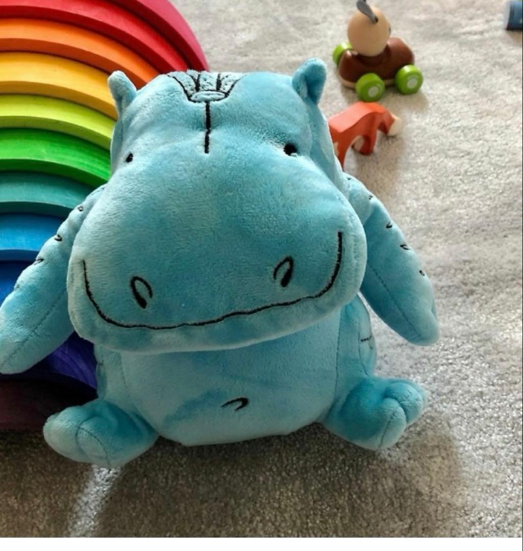 ルーブル美術館】古代エジプト 青いカバ ぬいぐるみ - メルカリ