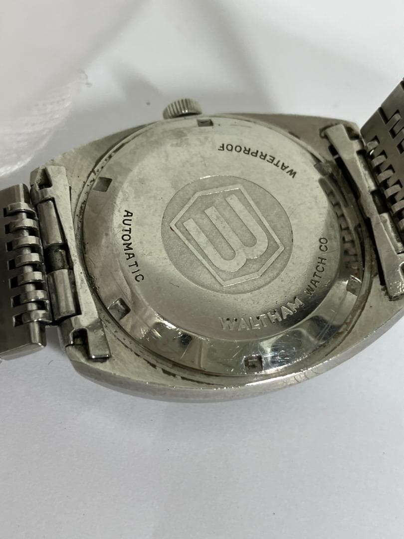 WALTHAM　ウォルサム　自動巻き　プレジデント　デイト　不動　ジャンク