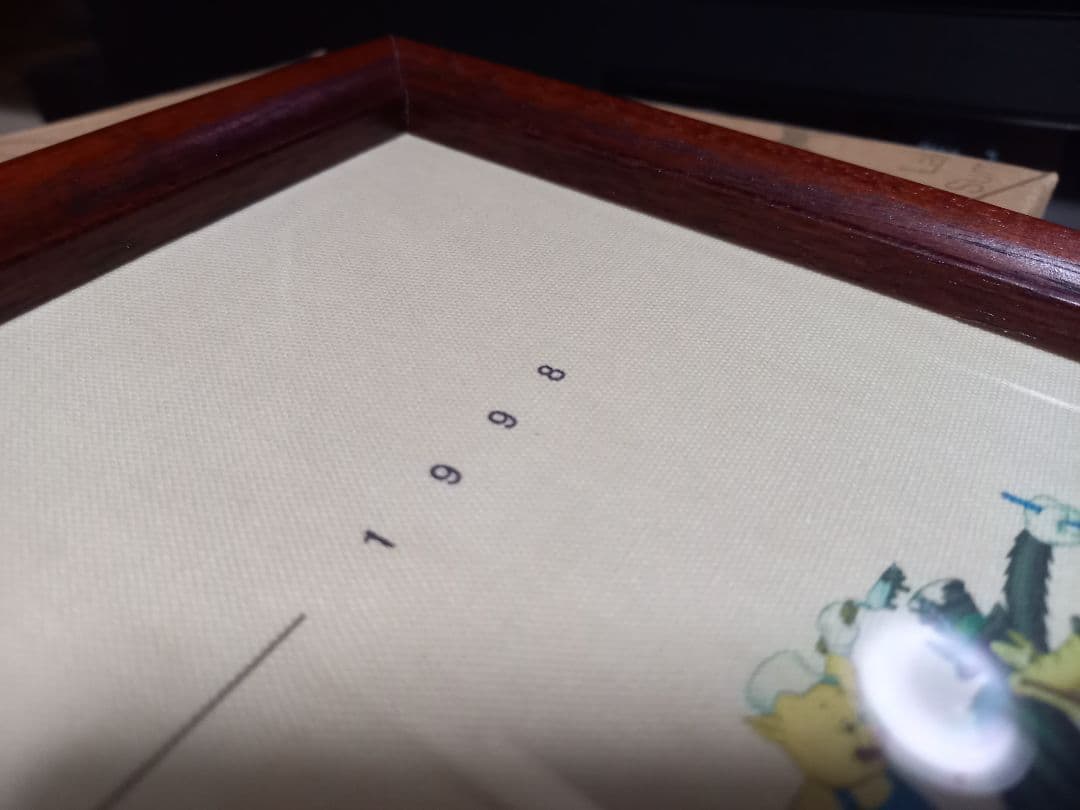 ディズニー 生誕 100周年 記念 1500枚限定 キャンバス ポスター