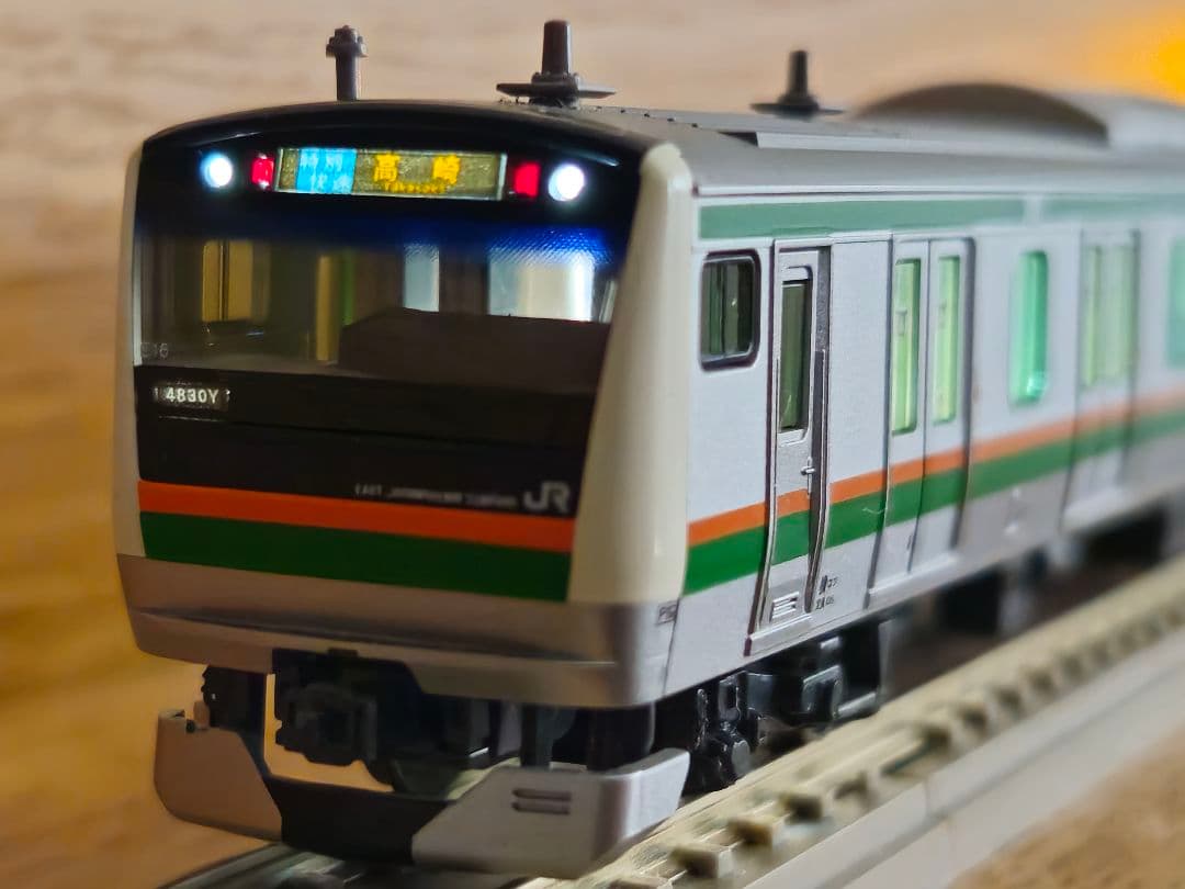 E233系3000番台 E231系1000番台 内装再現 東海道線 Nゲージ