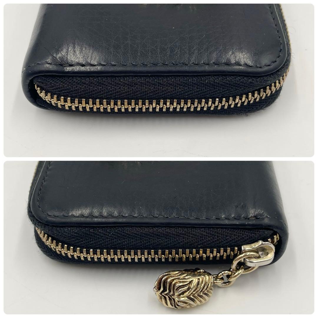 【極上•美品】ブルガリ レオーニ コンパクトウォレット ケース パスケース