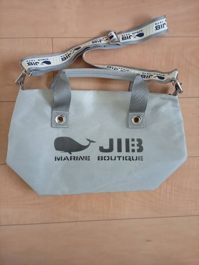 JIB 2way　ショルダーバッグ グレー