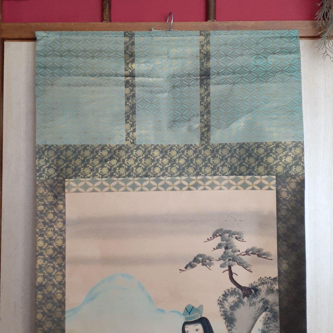 掛け軸　金太郎