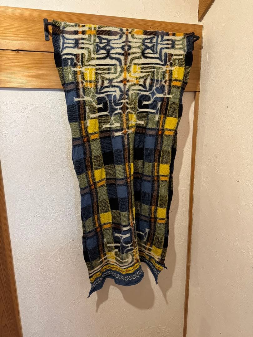 ◾️1月12日までの価格です【未使用】KAPITAL✴︎縮絨ウール大判ストール 2026年最新】kapital 縮絨ウールの人気アイテム - メルカリ