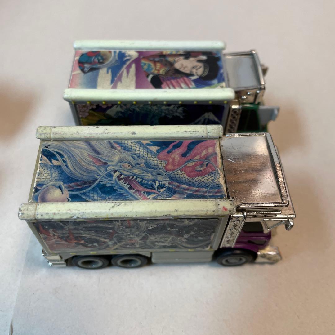 2319.プルバックで走るデコトラミニカー6台まとめ売り