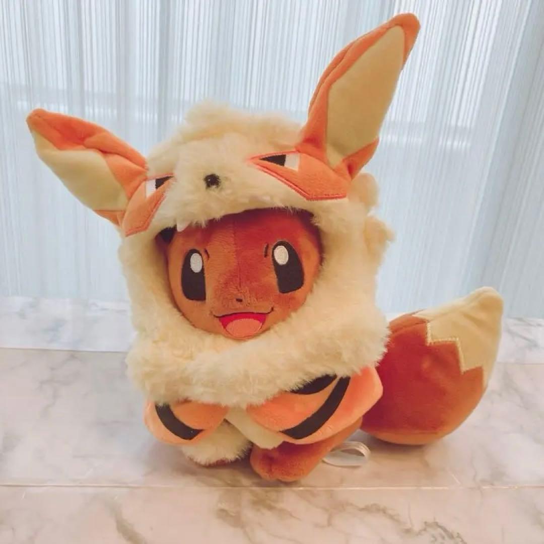 イーブイ ぬいぐるみ ウインディ ポンチョ ポケモン 沖縄限定