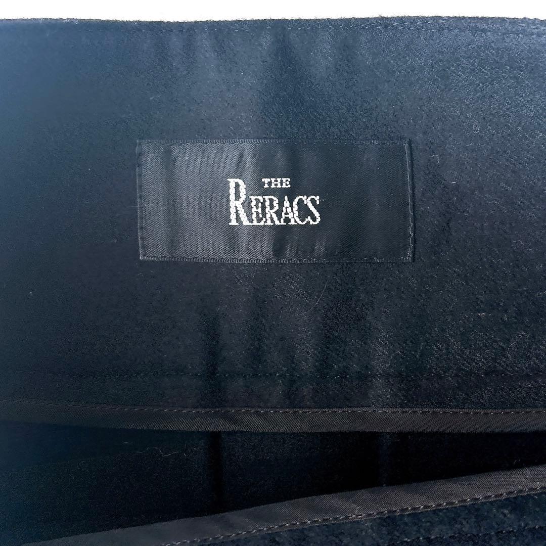 美品 ザリラクス グルカラップスカート 38 M ウール100% 金ボタン