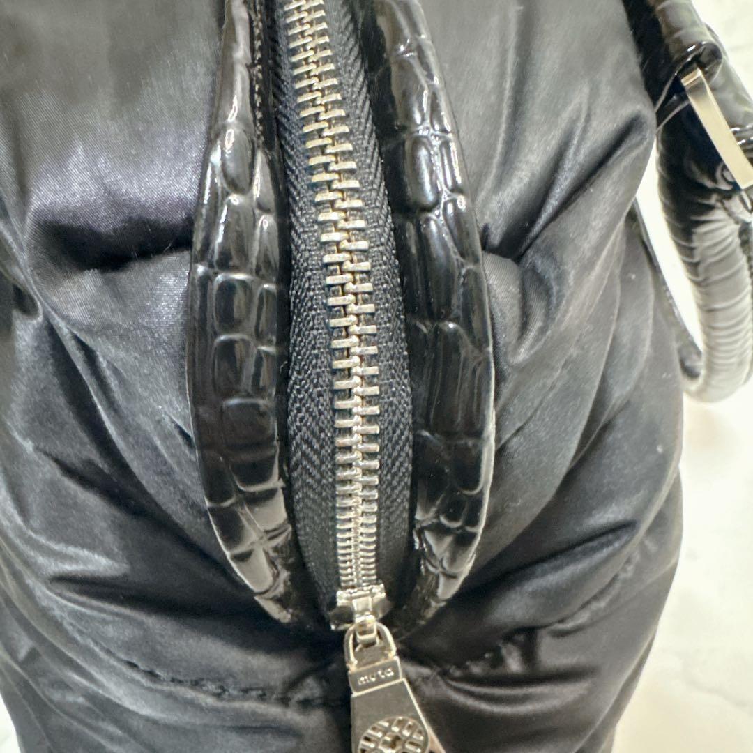 ✨稀少5✨muta ムータ バッグ ハンドバッグ キルティング ナイロン 5