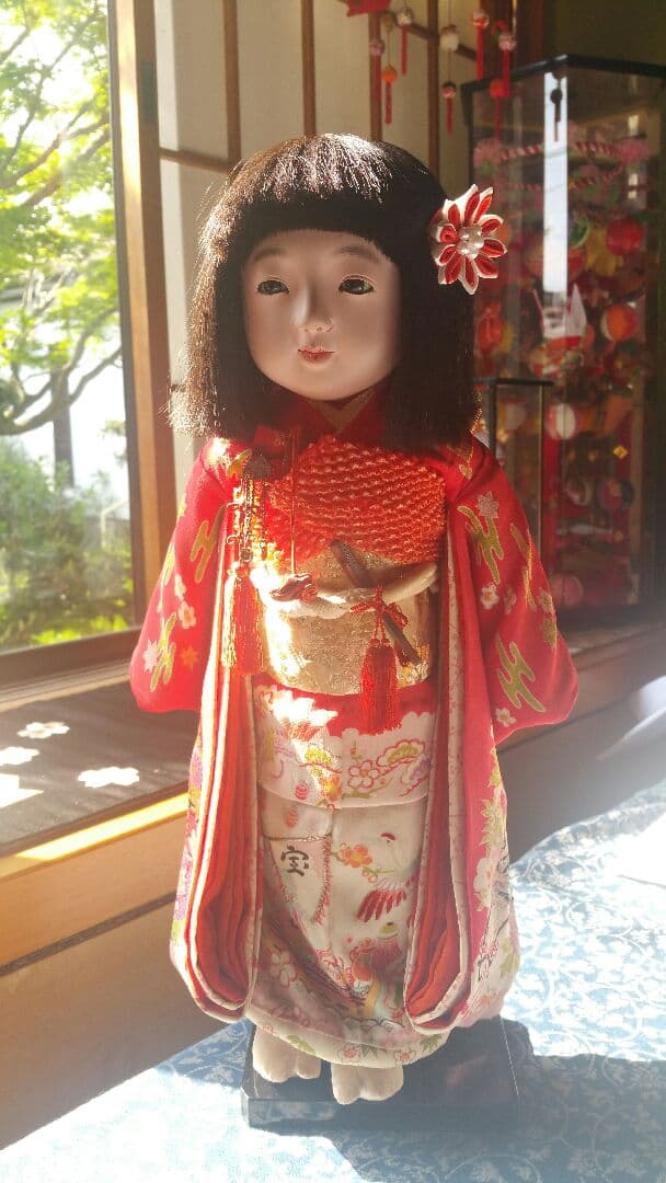 確認画像 市松人形 東光 12号42㎝