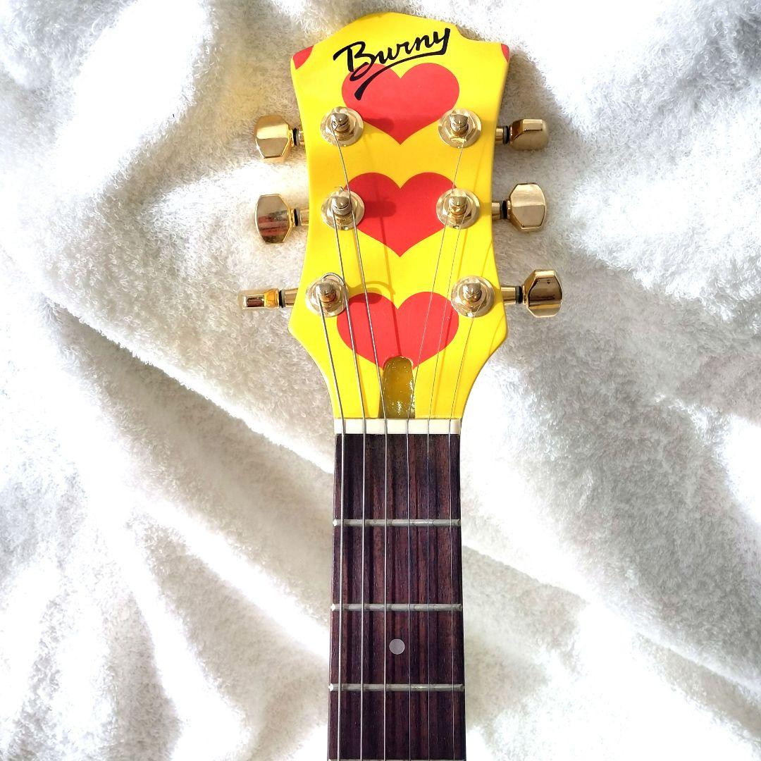 BURNY YH-JR hideモデル アンプ内蔵 モッキンバード ギター - メルカリ