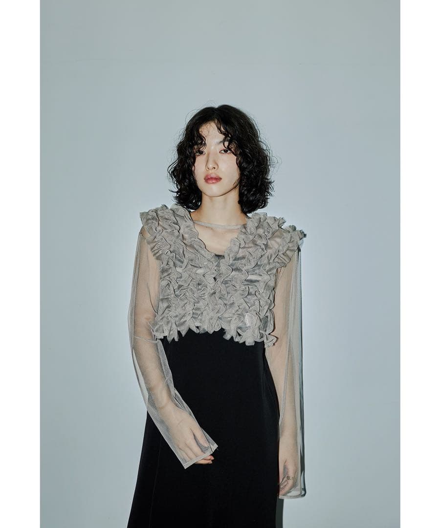 niana Many wayフリルドレス