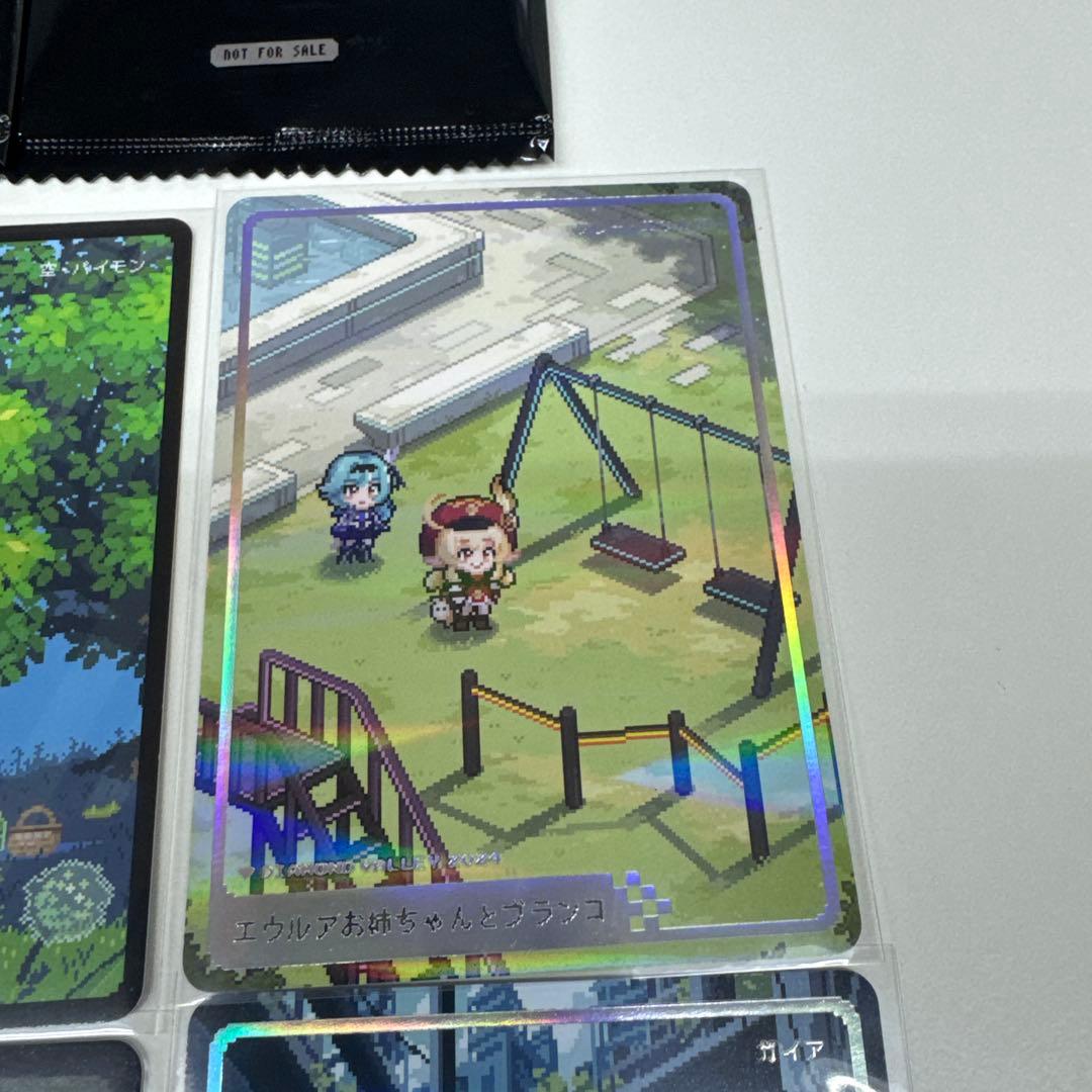 Google Play 原神 コラボコレクションカード ガイア6種セット