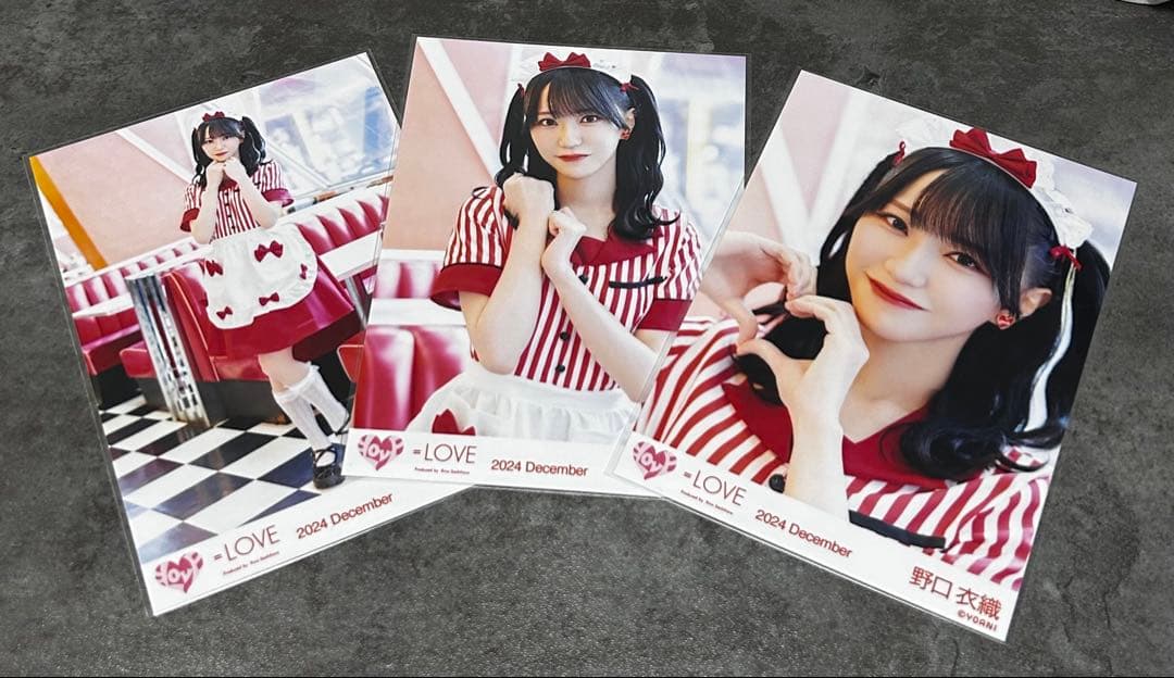 イコラブ 野口衣織 仲直りシュークリーム アザーカット コンプ+