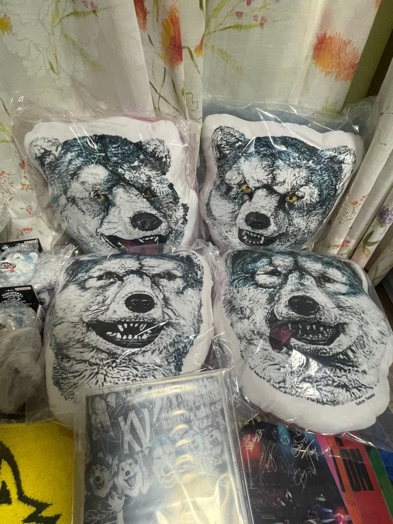 一番くじ マンウィズ セミコンプリートセット クッション マグネット