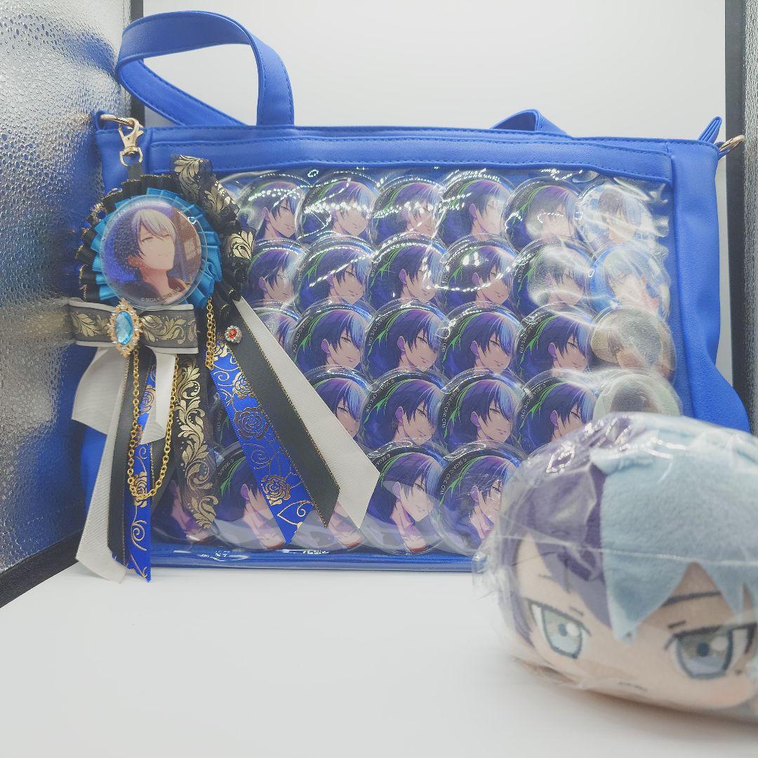 プロセカ 青柳冬弥 痛バッグ【プロジェクトセカイ】 キャラクターグッズ