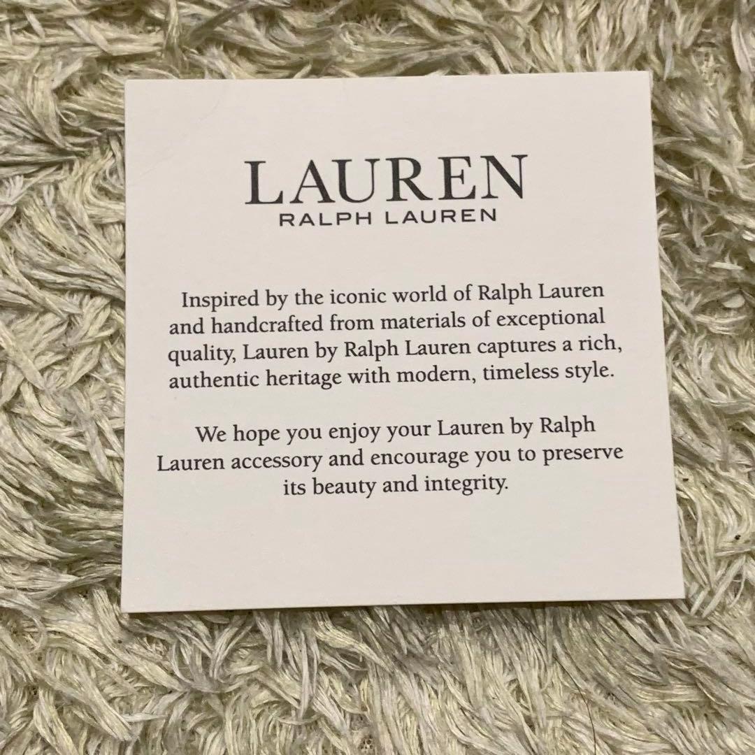 未使用級✨ローレンラルフローレン ペプルド Cameryn 2way ブラウン