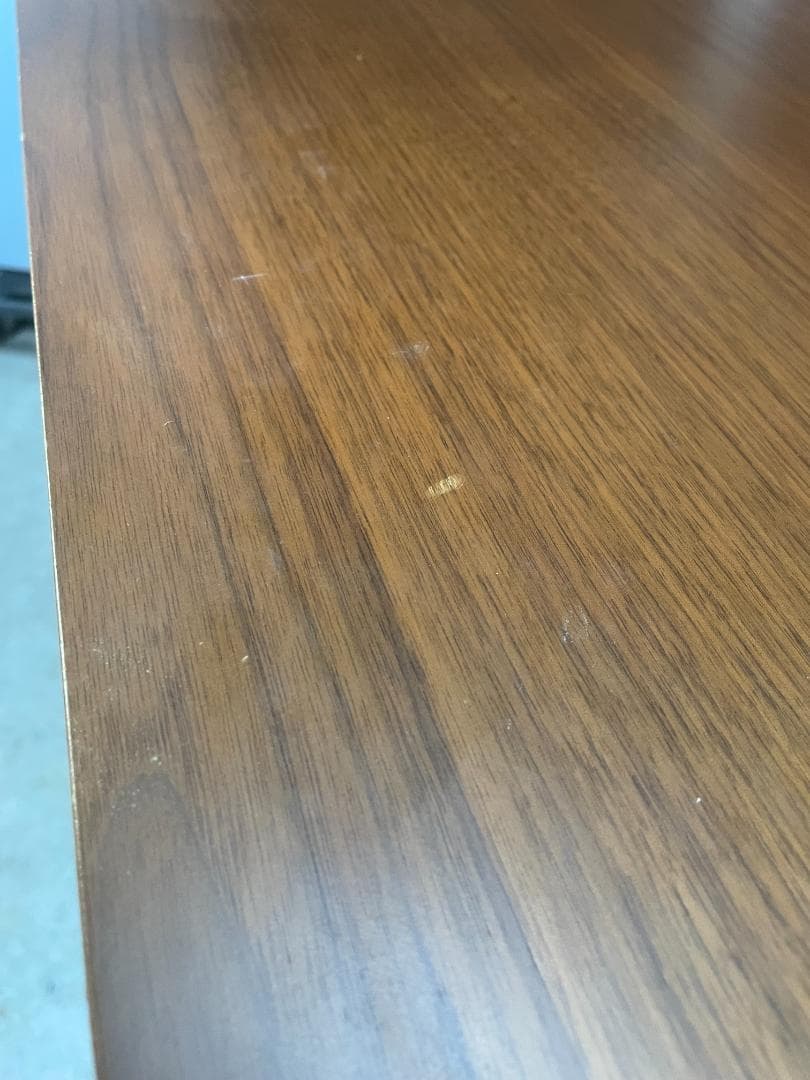 ベルメゾン 奥行きが選べるパソコンデスク ダークブラウン ウォルナット