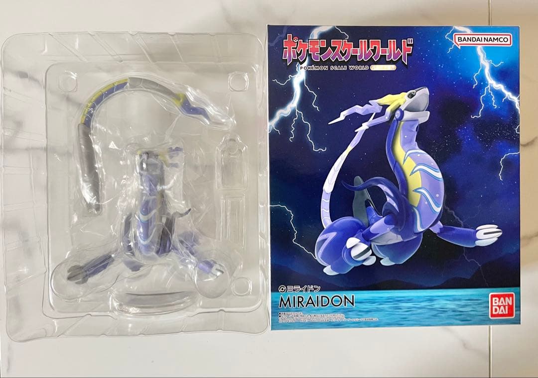 ポケモン　スケールワールド　ミライドン　コライドン　2個セット　フィギュア