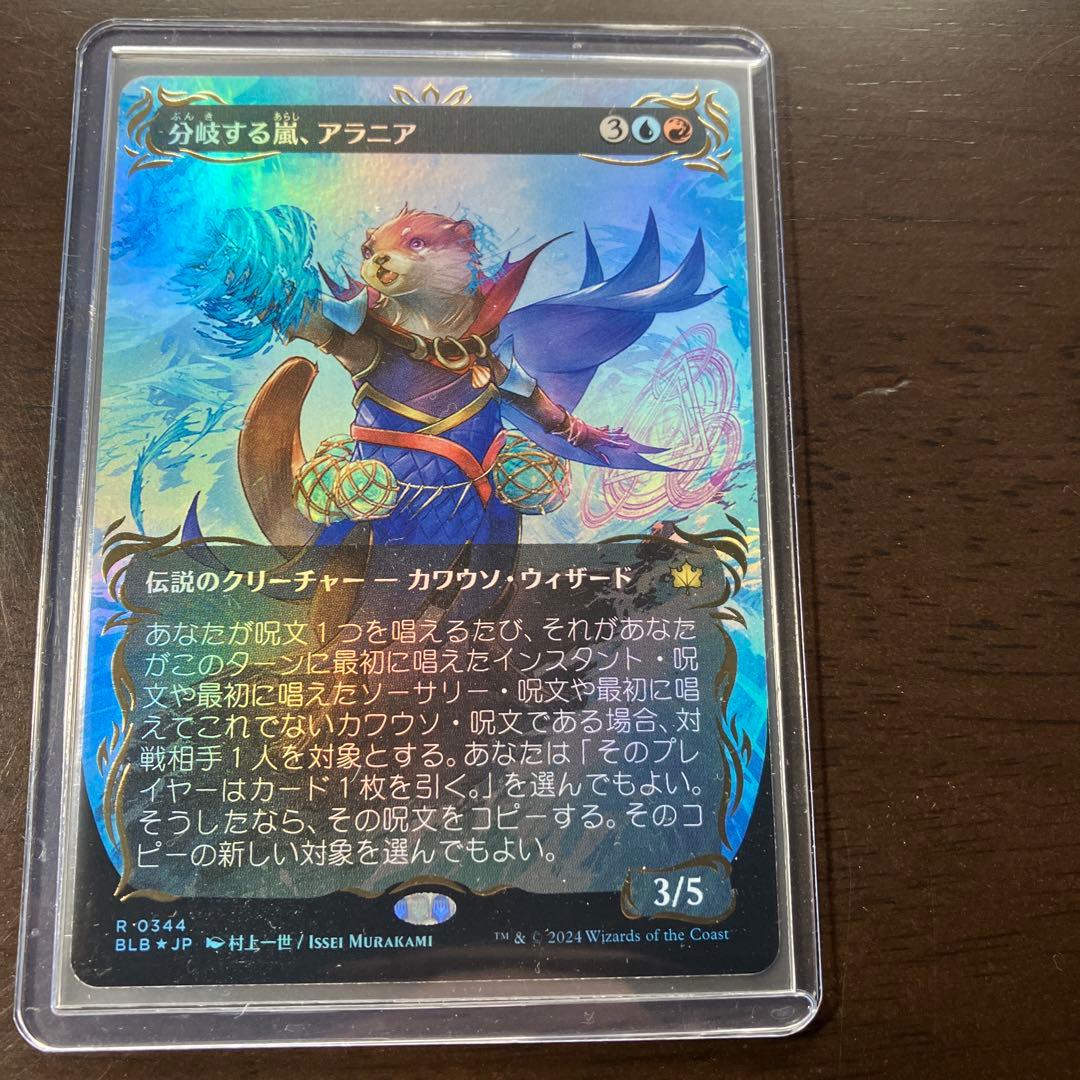 分岐する嵐、アラニアVSS鑑定品