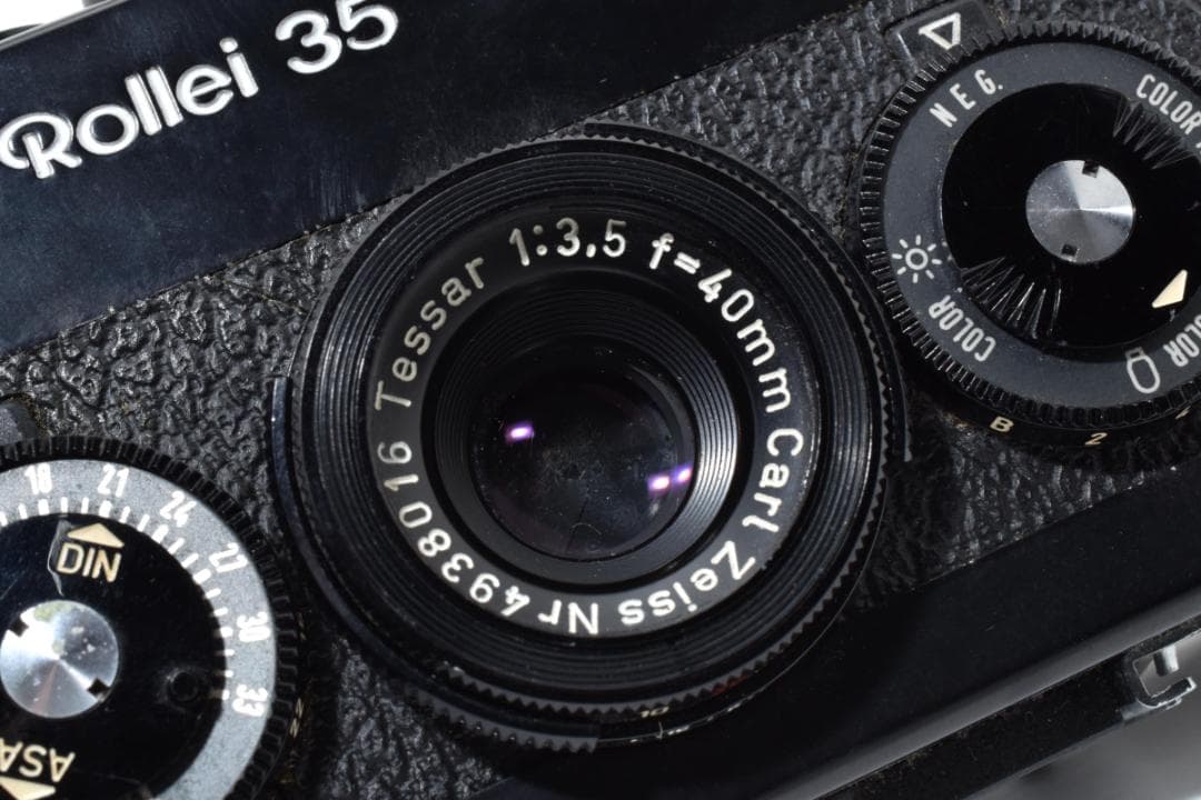 超希少 Rollei 35 カールツァイス ブラック ドイツ製 フィルムカメラ