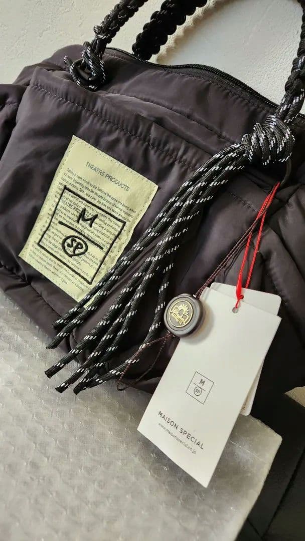 限定品 MAISON SPECIAL コラボバッグ BLACK