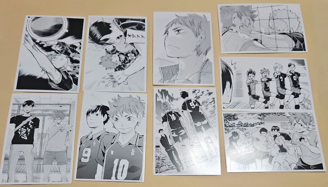 ハイキュー クロニクル 10th 思い出スナップ風フォトカード 日向 影山