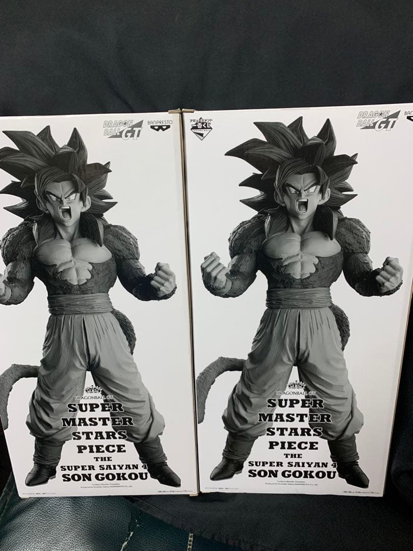 ドラゴンボール一番くじsmsp 超サイヤ人4孫悟空A賞B賞2体セット