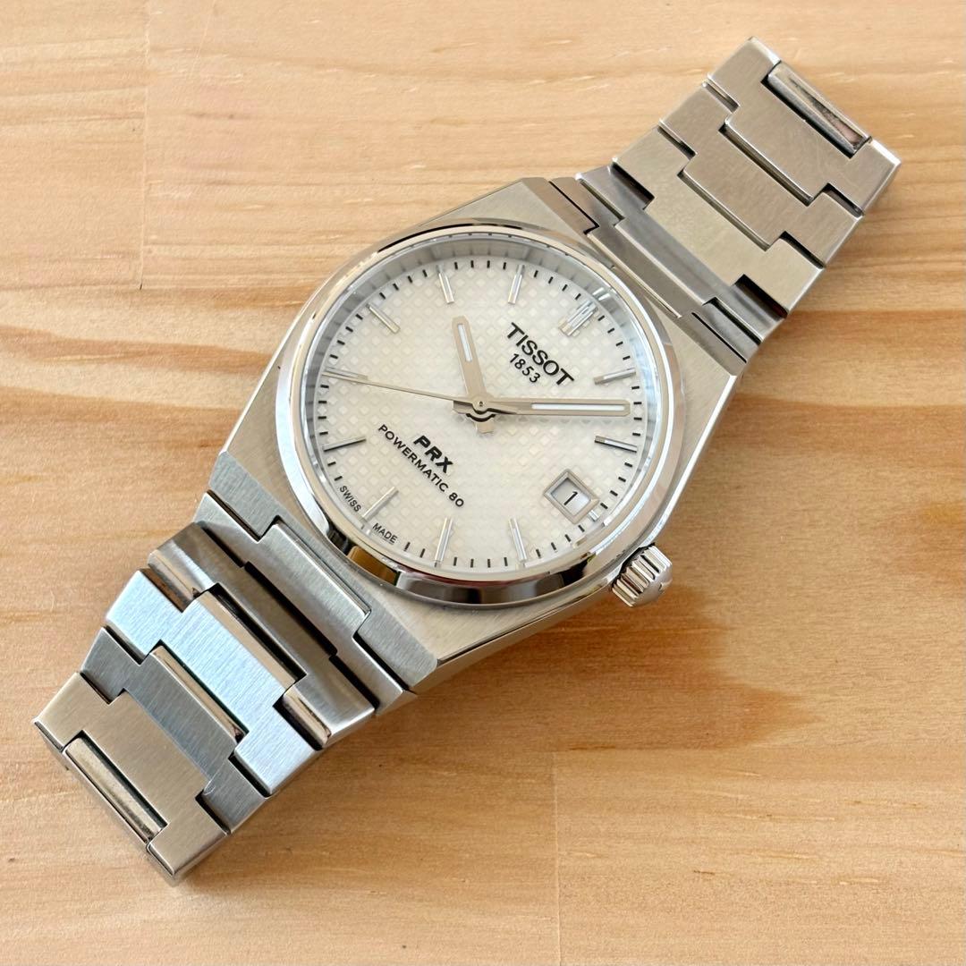 TISSOT PRX　マザーオブパール　35mm　ティソ