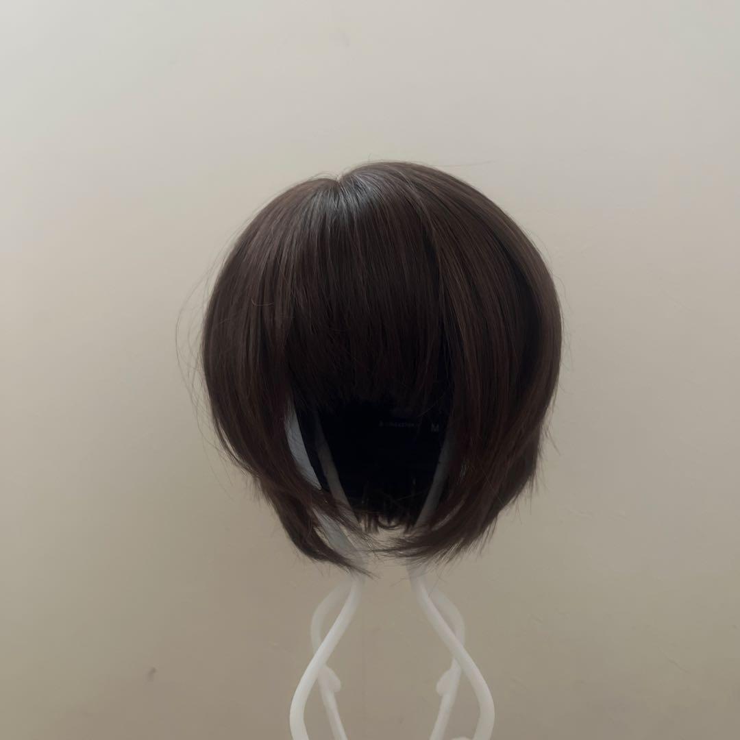 リネアストリア　天使シリーズ　人毛MIX「約束のショート」М　チョコブラウン