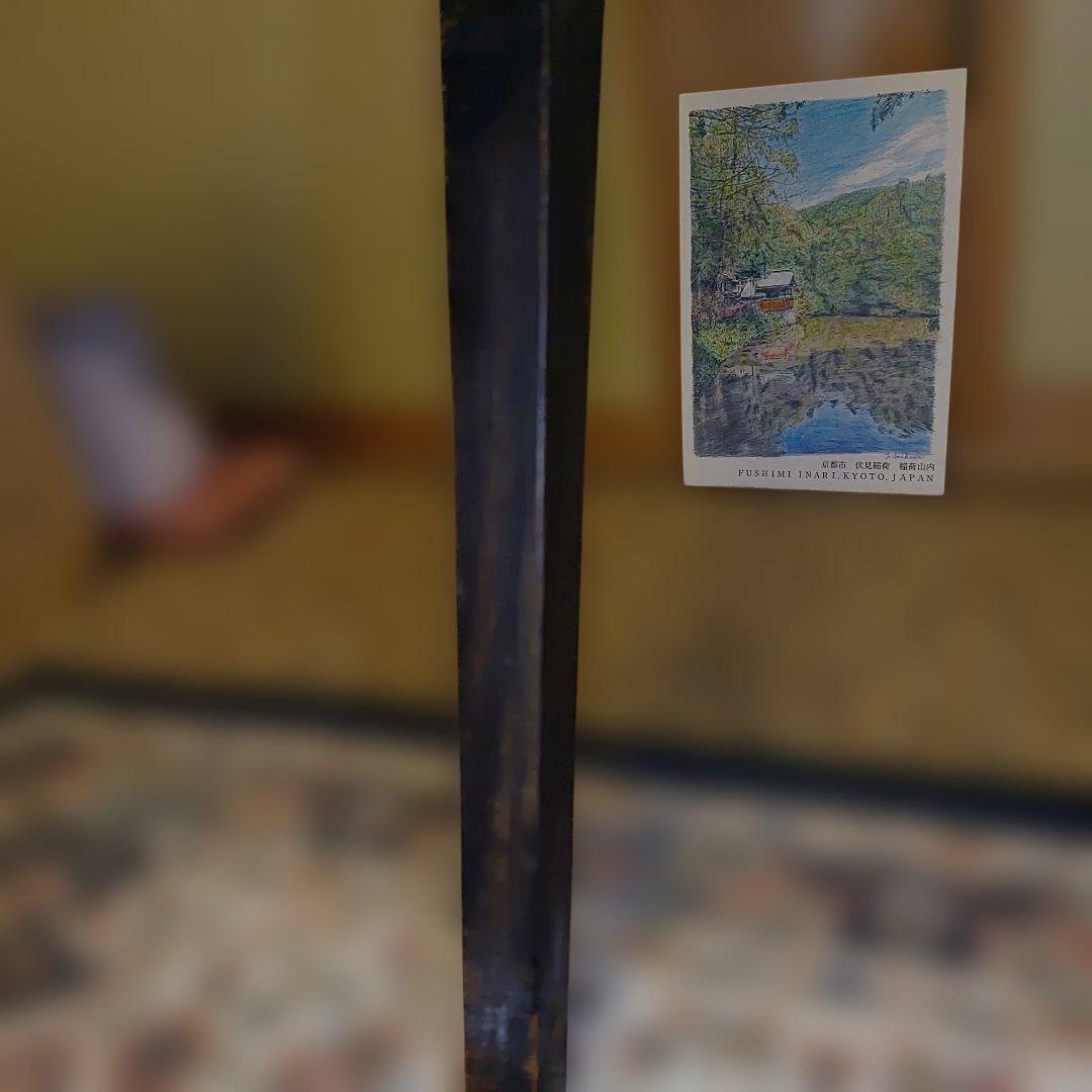 沖縄三線 棹単体 440g 材不明 (1)