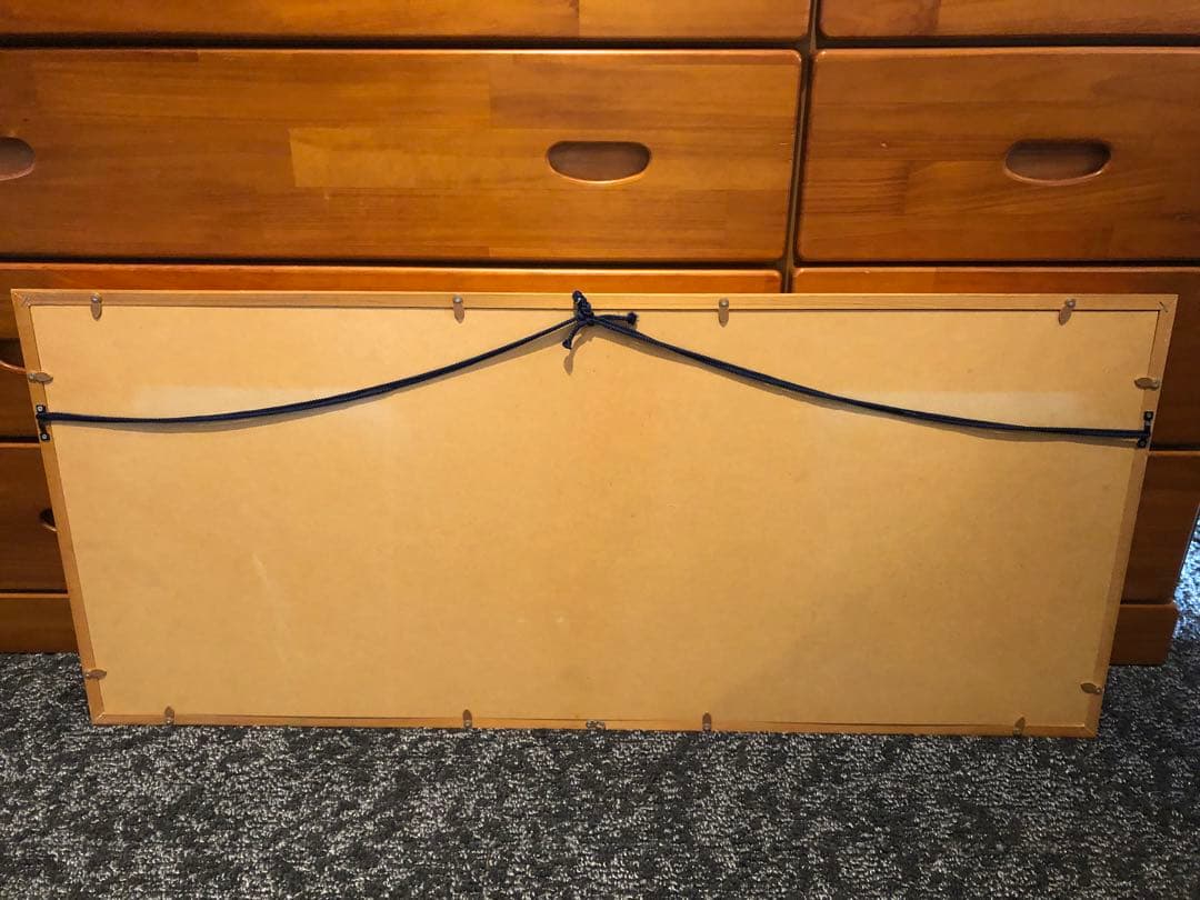 百瀬善明作　赤富士　開運