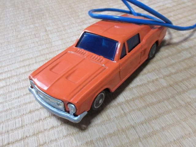 極希少 1960年代 韓国製◆バンダイ フォードムスタング 7654 ブリキの車