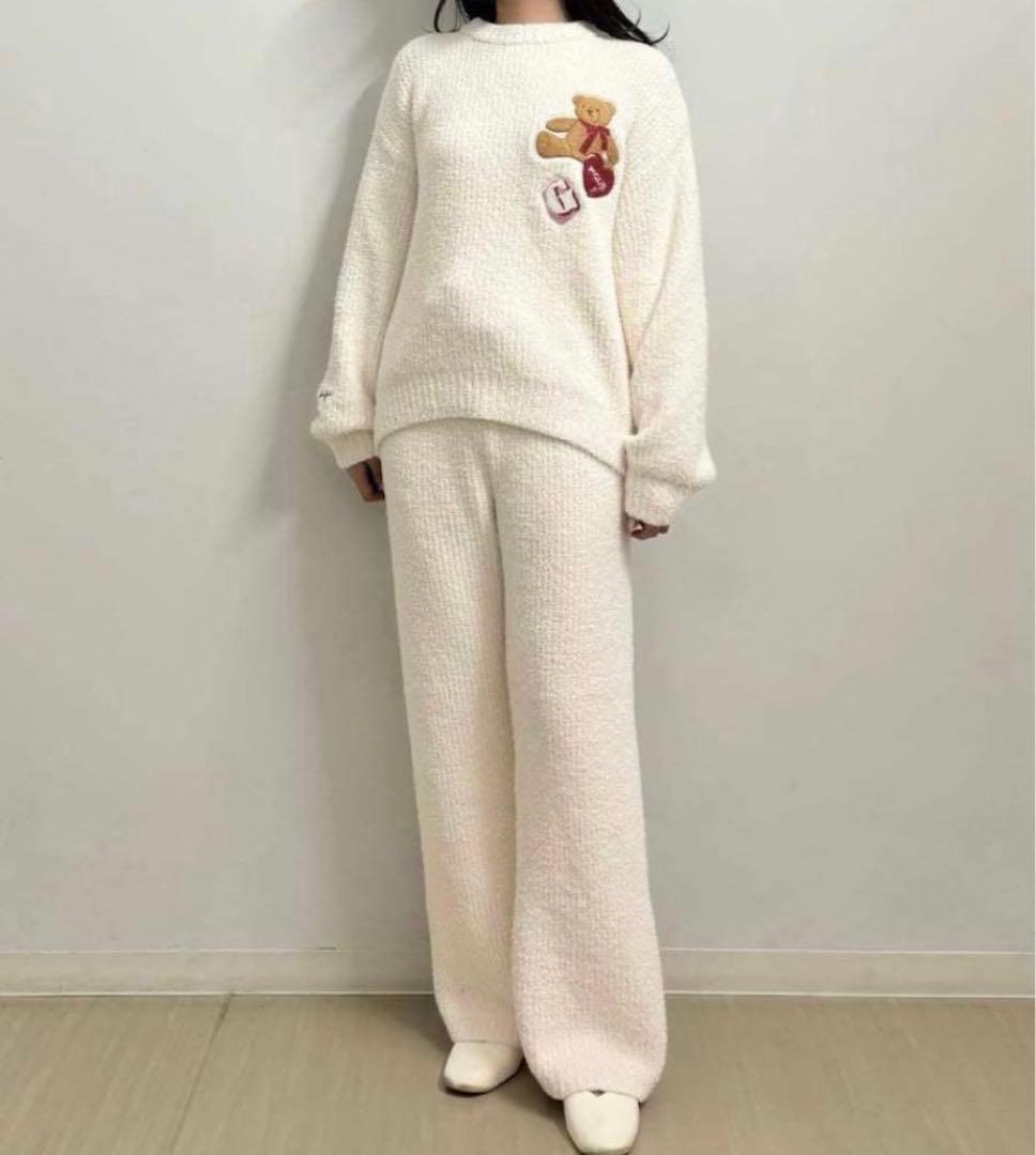 【新品未使用】ベビモコベアさがらプルオーバー＆ロングパンツセット