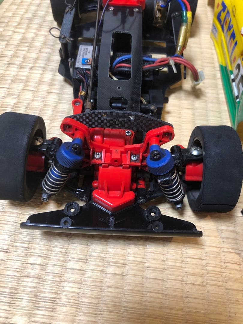 タミヤRCカー TA01/TA02？カーボンシャーシ仕様 プロポ付き フルセット