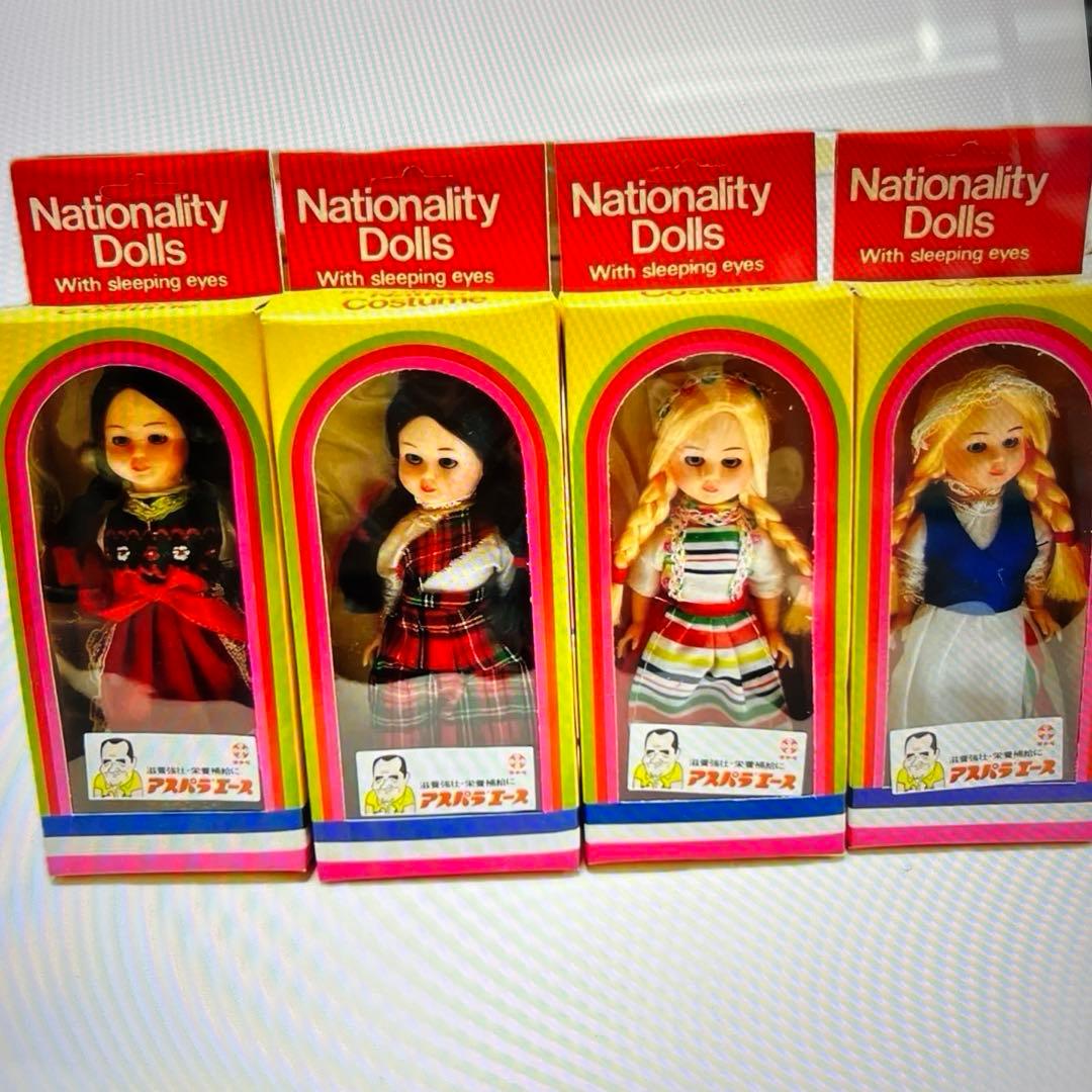 レトロNationalityDollsまとめて12カ国全12種 未開封 希少