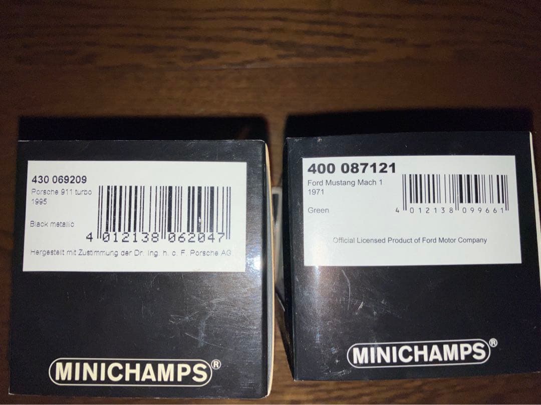 カ*ズ様 MINICHAMPS スケールモデル 2種