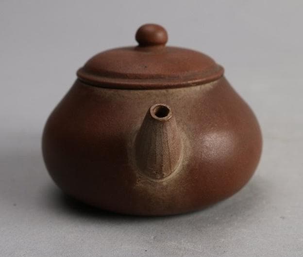 ☆唐物 萬豊順記 款 朱泥 紫砂 急須 茶壷 (検) 煎茶