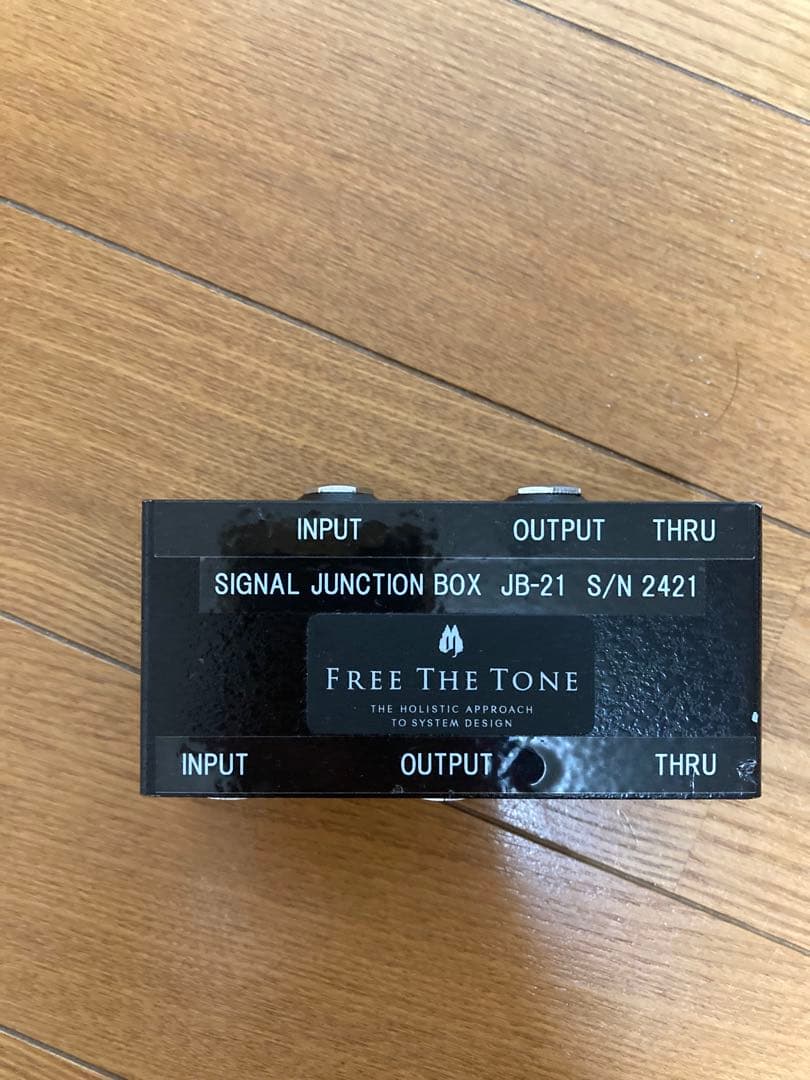FREE THE TONE ジャンクションボックス JB-21 SIGNAL JUNCTION BOX JB-21Bのページ｜FREE THE TONE -フリーザトーン
