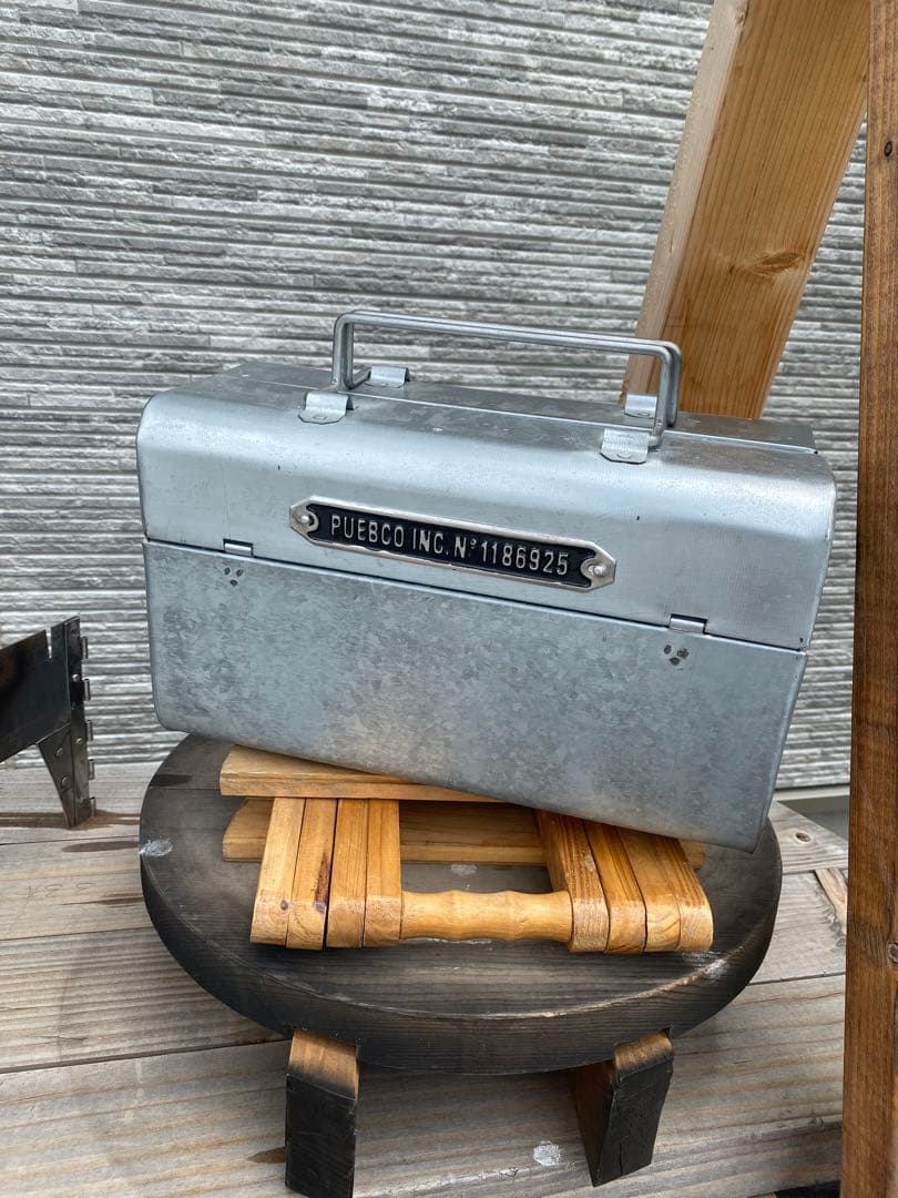 廃盤品】プエブコ PUEBCO STEEL TOOL BOX ツールボックス PUEBCO