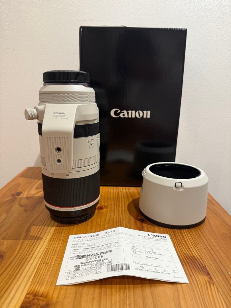 極美品RF100-500mm F4.5-7.1 L IS USM｜保証書付き