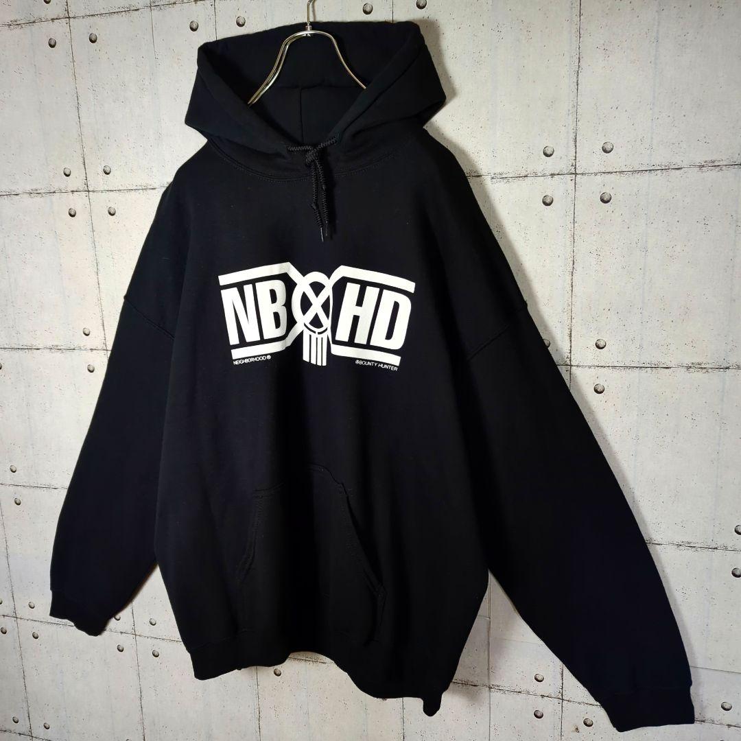【限定コラボ】ネイバーフッド × バウンティハンター　ロゴパーカー　即完XL