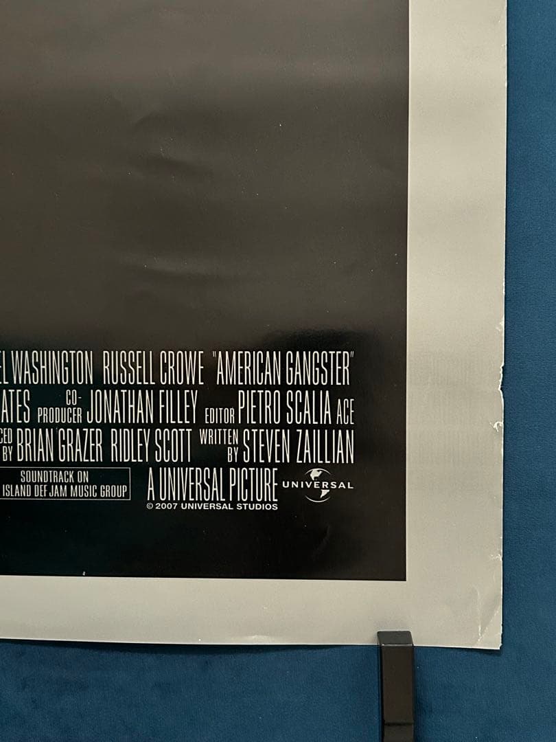 アメリカン・ギャングスター USオリジナル映画ポスター