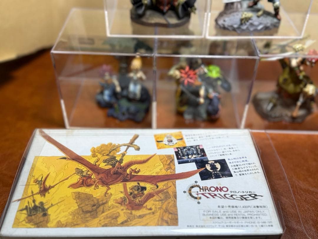 クロノトリガー フォーメーションアーツフィギュア5種コンプリートセット　ゲーム付